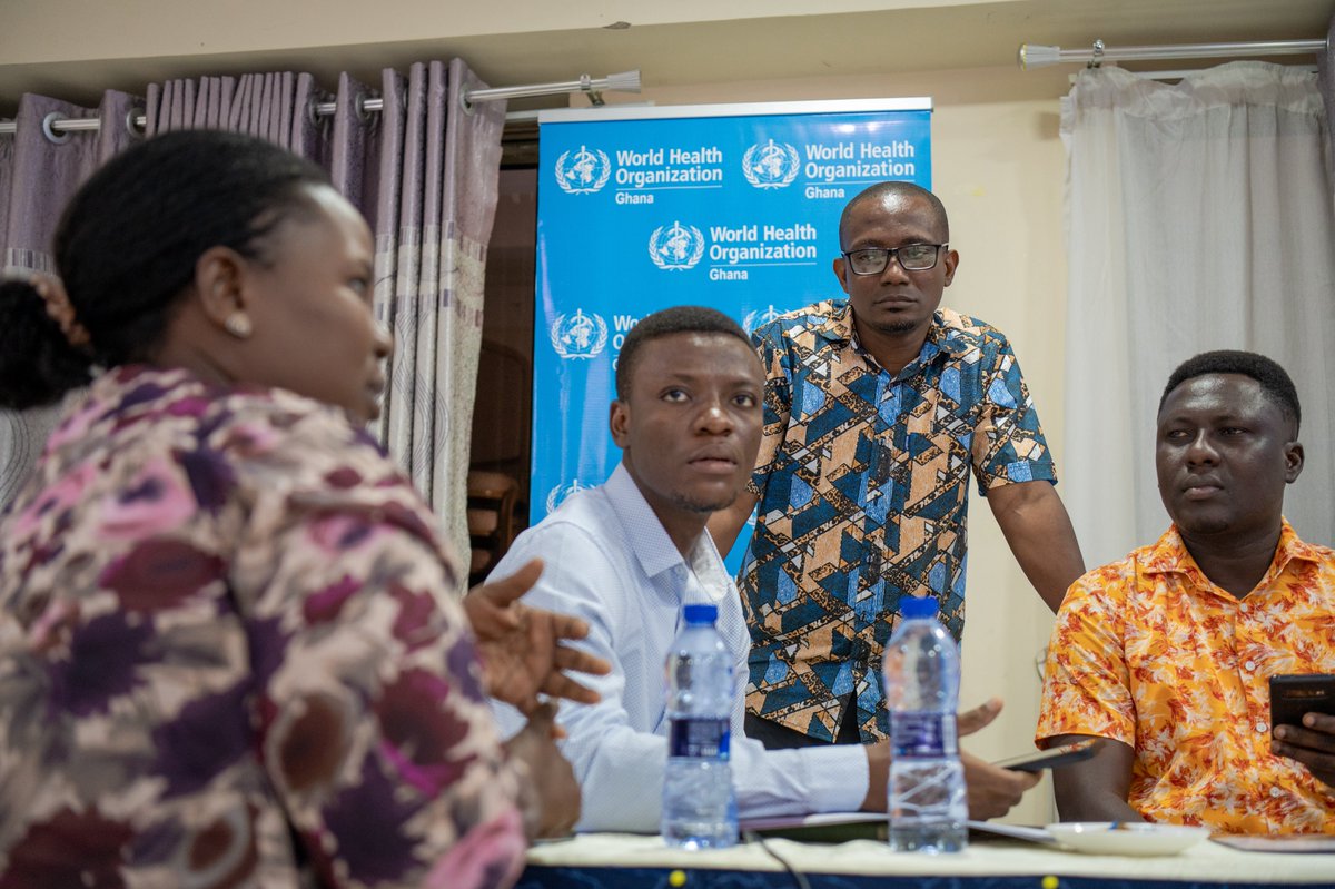 WHOGhana's tweet photo. At the ongoing Kumasi rotavirus site performance review, participants are working in groups to identify key challenges affecting surveillance across their facilities.

More importantly, they are developing practical solutions to implement and sustain improvements in surveillance. https://t.co/8WwJN3ViFL