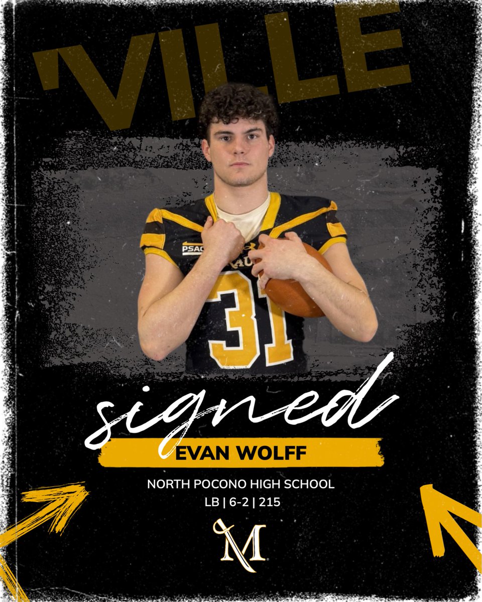 MillersvilleFB's tweet photo. Welcome to the family @EvanWolff31 #MarauderPride https://t.co/2iMHGx41Ri