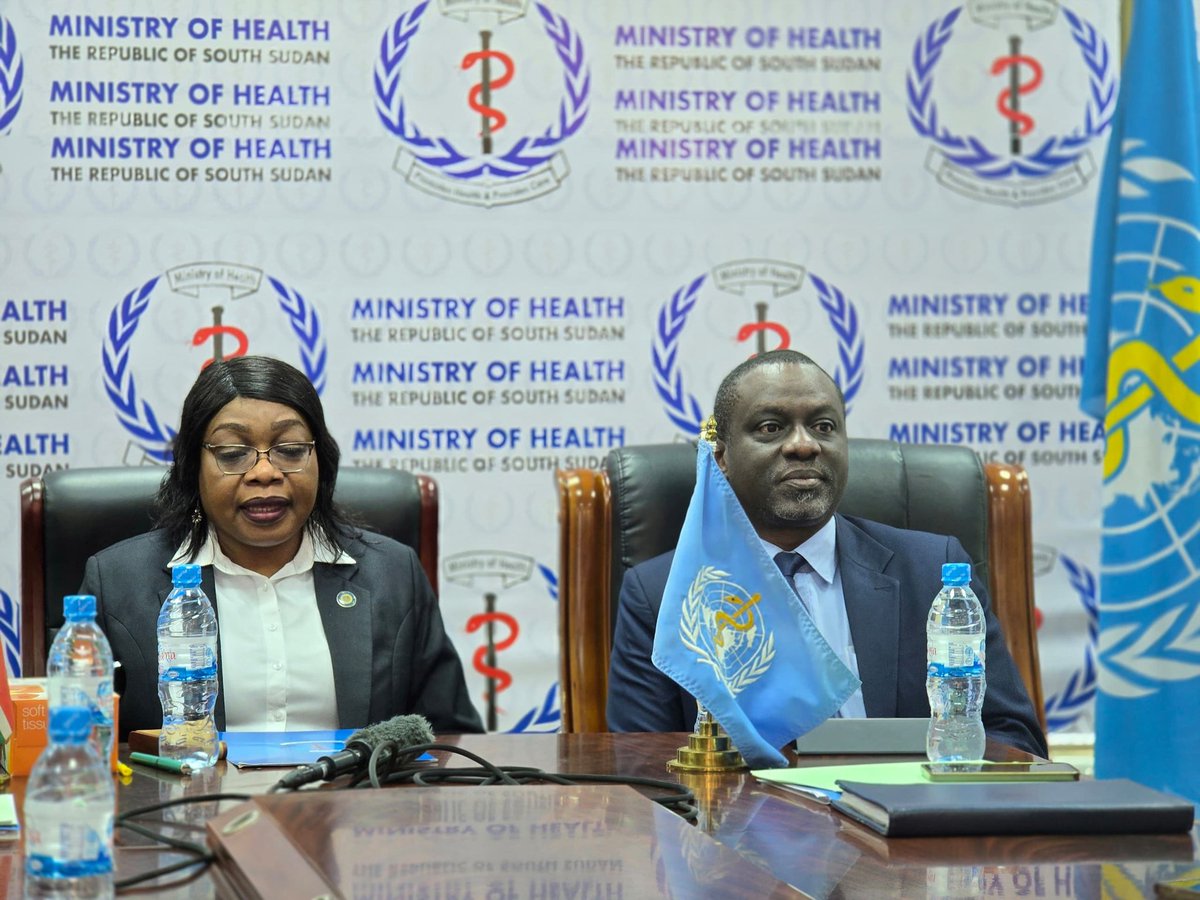 karamagih's tweet image. Today, a much-awaited agreement comes to life paving the way for the construction of @WHOSouthSudan permanent headquaters in Juba.

#WHO is here for the long haul building resilient systems and advancing #UHC together.

This milestone reflects trust, shared responsibility, and