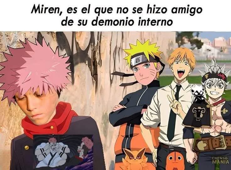 Gracias a Dios que itadori y sukuna fueron la excepciones sobre ese concepto quemado