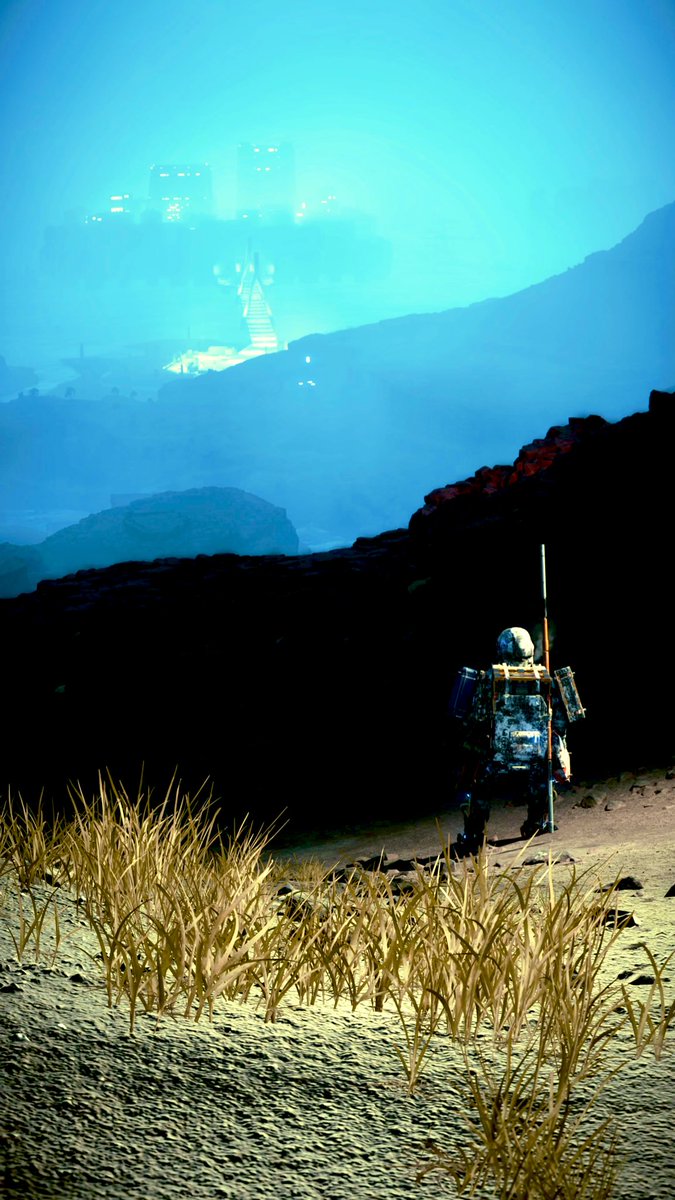 DS_repatriART's tweet photo. #DeathStranding2 #DSPhotoMode 
Work the stick
#PorterLife https://t.co/tJunnyO31b