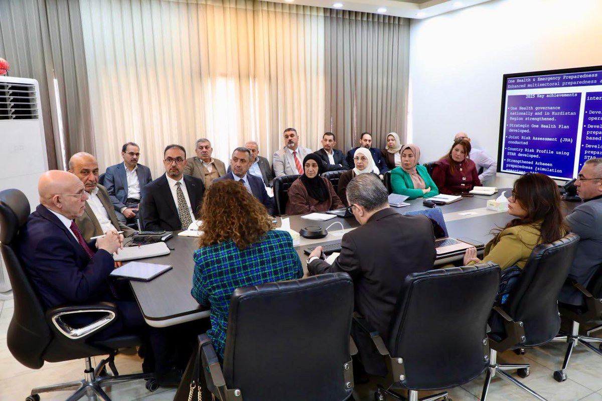 WHO Iraq tweet media