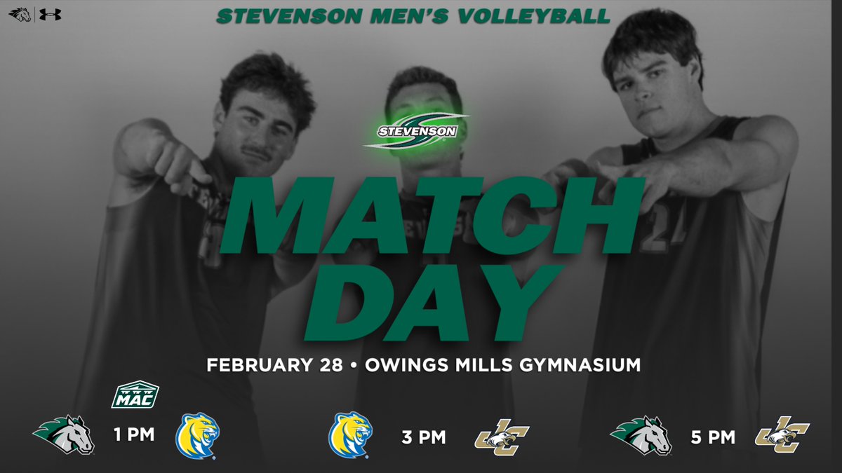 GoMustangSports's tweet photo. SNEAKING IN A MAC MATCH UP 👀 Men's Volleyball will host a tri-match with MAC foe, Misericordia and non-conference opponent, Juniata! 

📍Owings Mills Gymnasium
🆚Misericordia @ 1 p.m.
🆚No. 2 Juniata @ 5 p.m.
📈https://t.co/iOs4R3hkue
🎥https://t.co/pYYgD3Jm01

#StangNation #D3volleyball #MACvb #BringYourBest