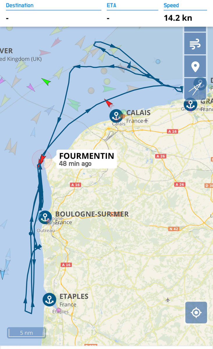 Three Border Farce Rescue Boats Are Out Ferrying Migrants Across The Channel into Britain today!

It’s all planned and orchestrated

Literally all waiting to right on edge of French waters for the handover

Fourmentin the so called law enforcement boat heading back to