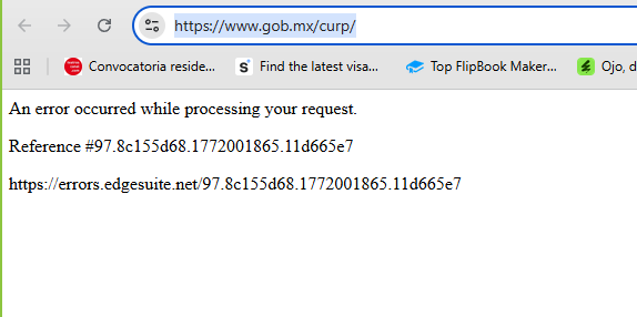 ivillasenor's tweet photo. 🔴 | FALLA SISTEMA PARA VALIDAR CURP

El sitio oficial del @GobiernoMX para consultar la CURP no funciona desde hace varias horas. 

Esto podría reflejarse en varios servicios que hacen consulta en tiempo real. Ya se reportan fallas en Llave MX y en @Tu_IMSS

Así las cosas... https://t.co/kZR7jA4sh2