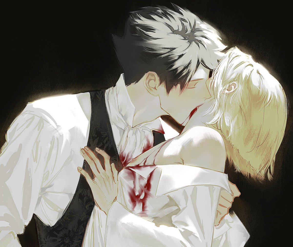 I think this was my peak(((
#kuroken #haikyuu