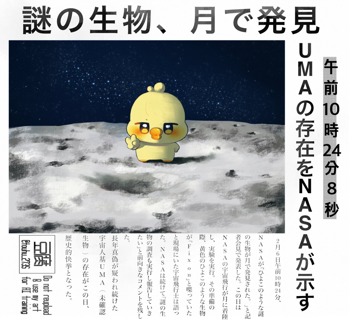touhu_273S's tweet photo. 🐥📰 https://t.co/bzq5HQIFpJ