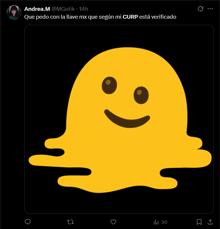 🔴 | FALLA SISTEMA PARA VALIDAR CURP

El sitio oficial del <a href="/GobiernoMX/">Gobierno de México</a> para consultar la CURP no funciona desde hace varias horas. 

Esto podría reflejarse en varios servicios que hacen consulta en tiempo real. Ya se reportan fallas en Llave MX y en <a href="/Tu_IMSS/">IMSS </a>

Así las cosas...