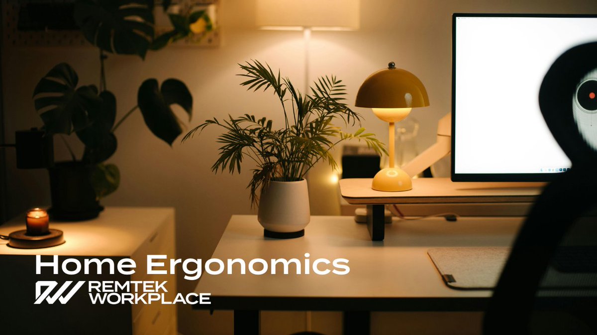 Remteksystems's tweet photo. Working from home offers flexibility, but poor setup leads to strain and fatigue.

A laptop on the sofa or a kitchen chair might work short term, not long term.

Raise your screen, use a separate keyboard and mouse, and make your workspace support you.

#Ergonomics #HomeWorking https://t.co/svsFqcu8qr
