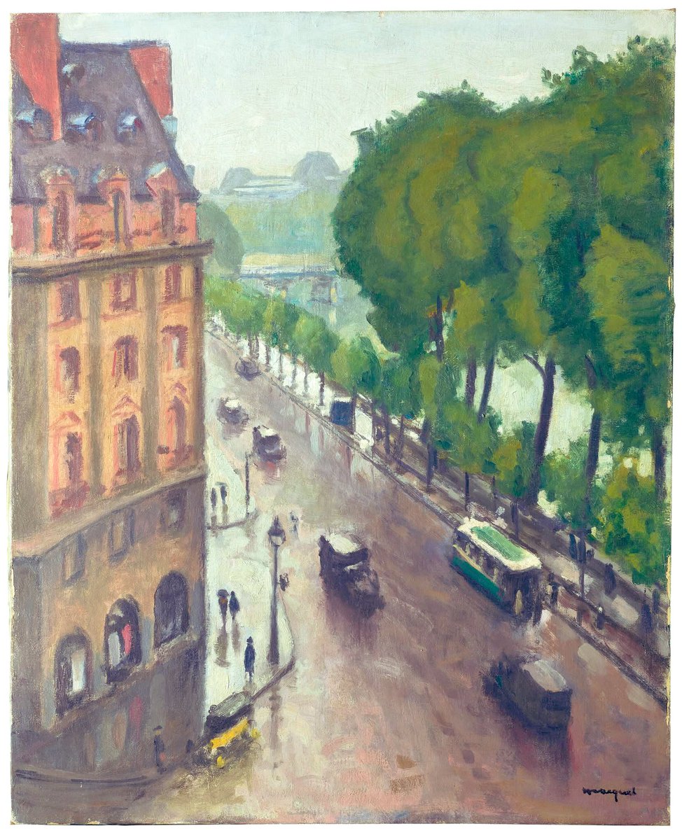 Albert MARQUET
Quai de Conti sous la pluie
circa 1938