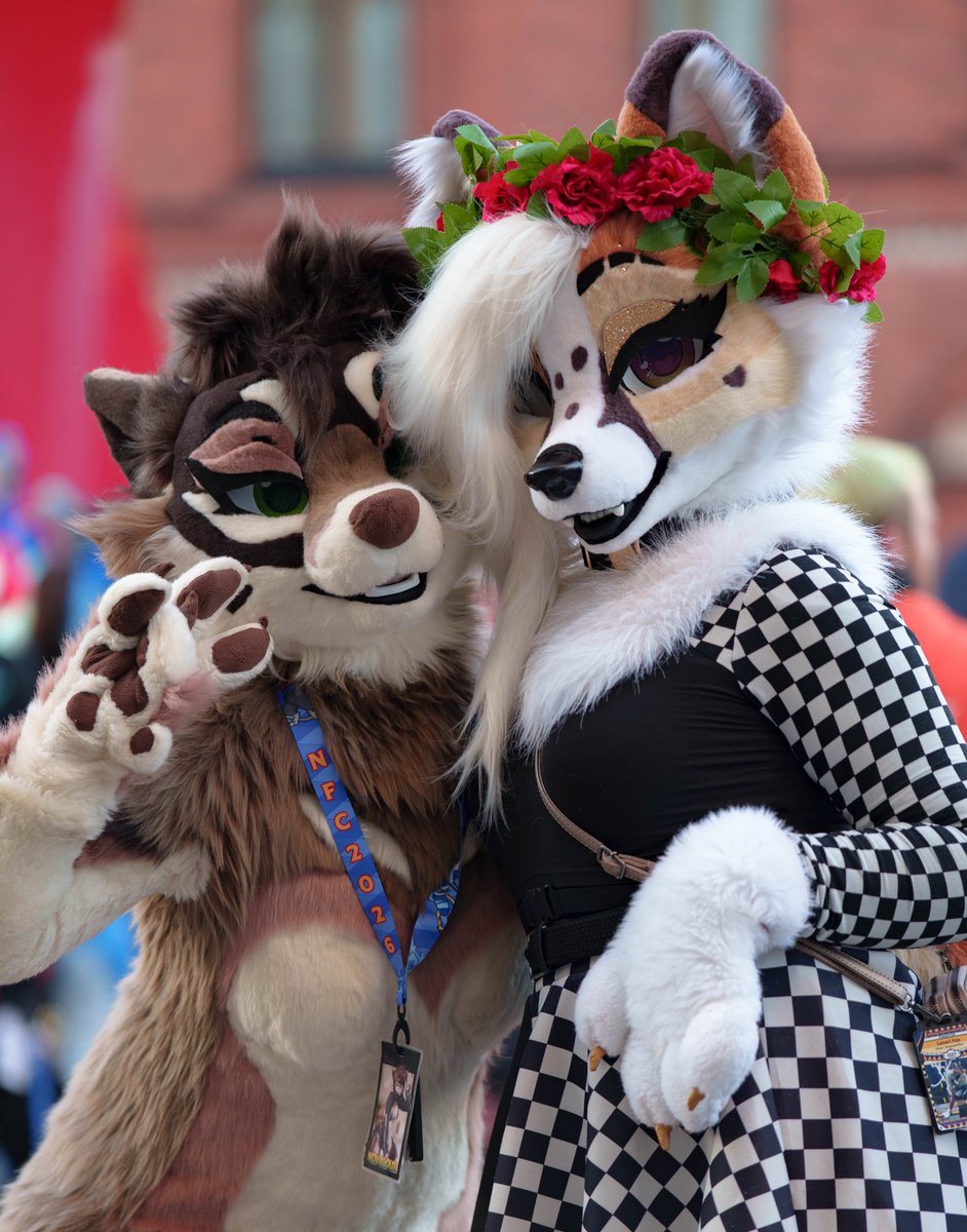 BeerYeener's tweet photo. Some pics from #NFC2026 
First time trying out furry portraits! 
Had a lot of fun📸 https://t.co/kphktlFwnz