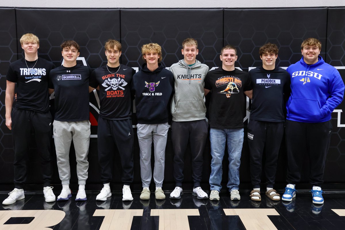 AlgonaStuCo's tweet photo. AHS Signing Day 2026
2/23/26 https://t.co/2WtF0BWDis