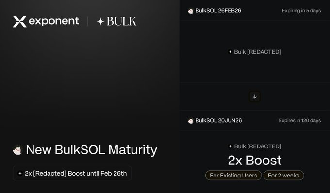 Vect0rVault's tweet image. Keeping SOL idle is lazy.
I restaked mine through BULK today

Clear structure &amp;gt; guessing APY
early.bulk.lat/trade/stake

BulkSOL minted instantly
Validator option available
Rewards projections visible upfront
Aura building automatically