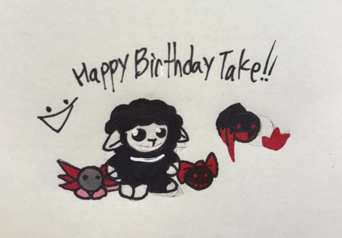 HAPPY BIRTHDAY TAKE!! Everyone say happy birthday to her now