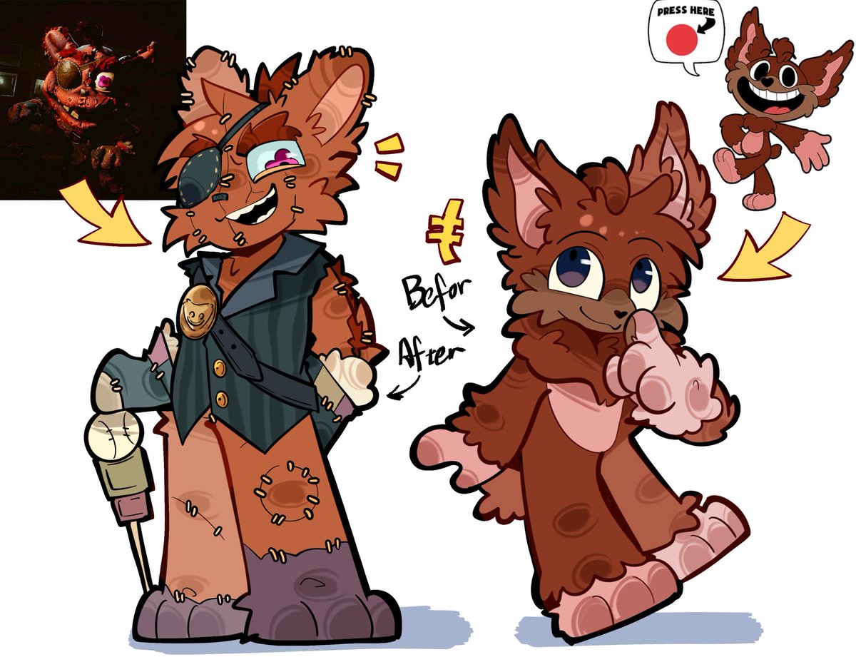 I'm thinking about the contrast in Giblet before and after the side out. 
The change is just way too huge!!!

#PoppyPlaytimeChapter5 #PoppyPlaytime #giblet