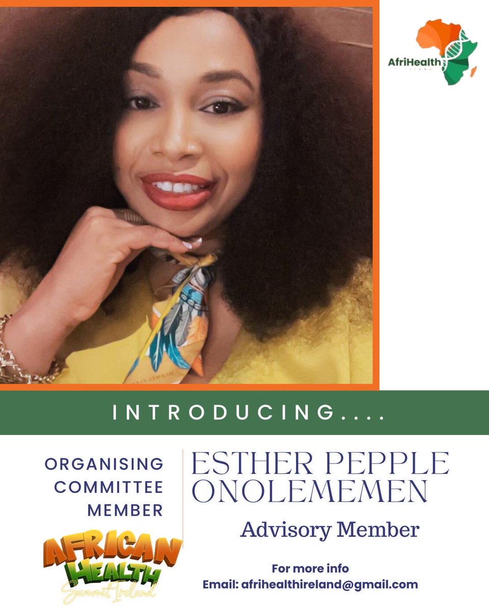 AfriHealthIre's tweet photo. We are pleased to introduce our advisory members of the Organising Committee for the African Health Summit Ireland 2026
Save the Date: 10 July 2026
The journey to 2026 continues — and we’re building it together.
#AHSI2026 #HealthLeadership #GlobalHealth #workforcesustainability https://t.co/hPd5qdDLBB