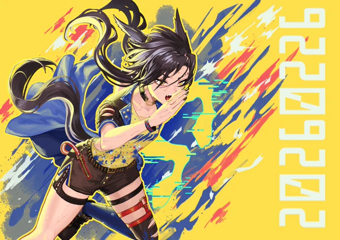 おめでとう 大好きだよ #エアシャカール誕生祭2026 #エアシャカール生誕祭2026