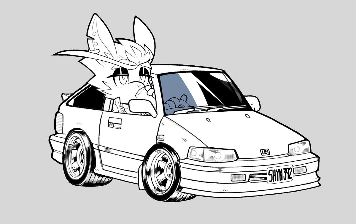 Tried doing a choroQ style 89 Honda CRX