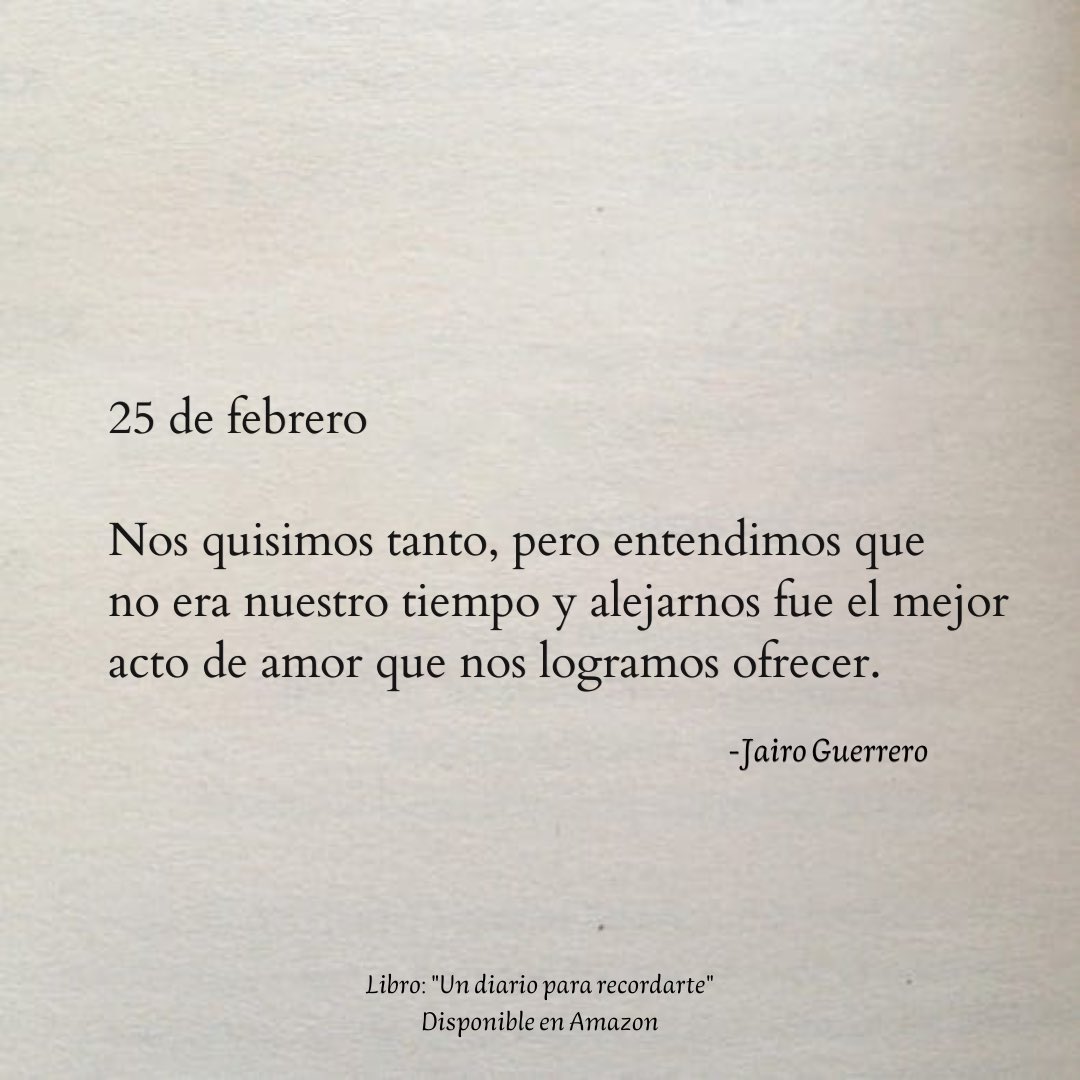 25 de febrero. 🍂