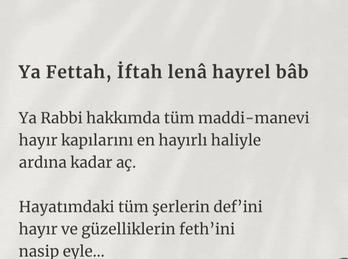 Ayet1Hadis's tweet photo. ▫️ Ya Fettah: 🤲 https://t.co/hYBjFHgM3p