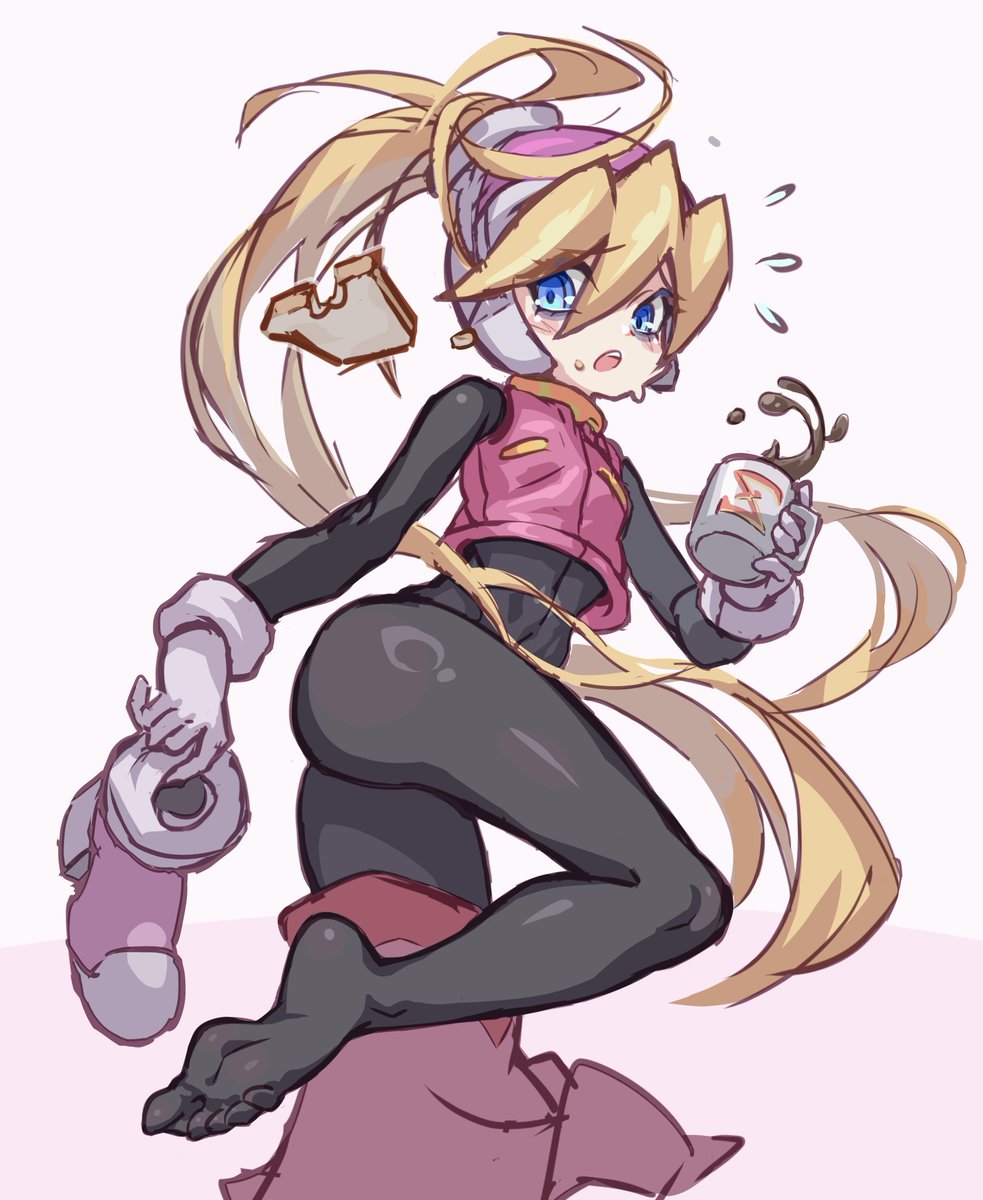 “もう…こんな時間！？”
 #ロックマンゼロ #MegaManZero #シエル #Ciel