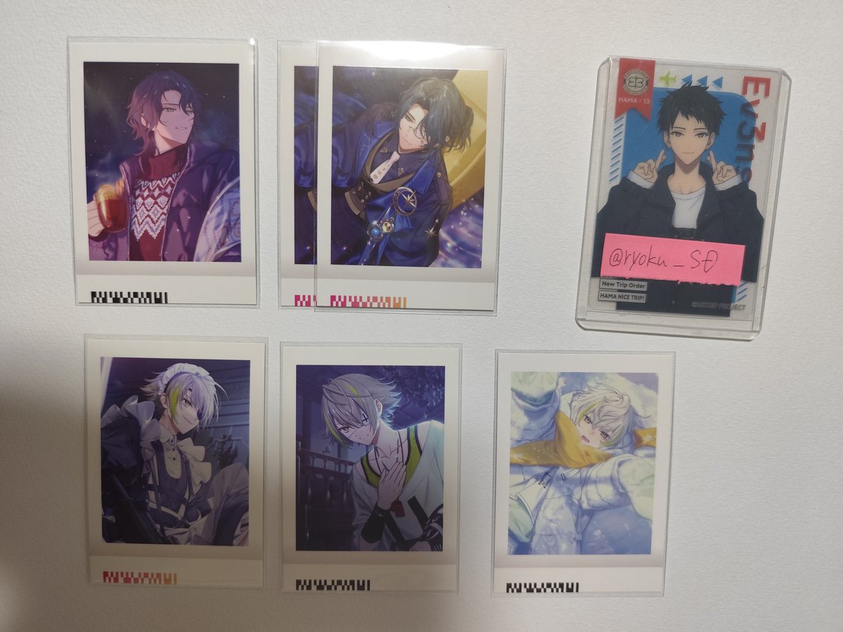 ryoku_SD's tweet photo. エイトリ　ぱしゃこれ　vol.2
交換　譲渡

《交換/買取》

求　90円/枚+送料または同種太緒（後）、雪風（後）

譲　前:練牙、可不可、七基、幾成、夜鷹、琉衣、糖衣
　　後:練牙、礼光、七基、潮、季肋、幾成、夜鷹、琉衣

⚠箔押し求めておりません https://t.co/DTvKWDsNqA