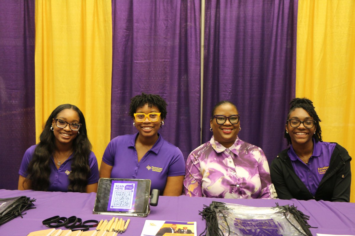PVAMUAdmissions's tweet photo. From future Panthers to proud alumni, the PVAMU community came together in a big way for Pantherland Day. 

Catch the full story + photos at https://t.co/gt1Li2a1Fu https://t.co/w5ohVvjoIf