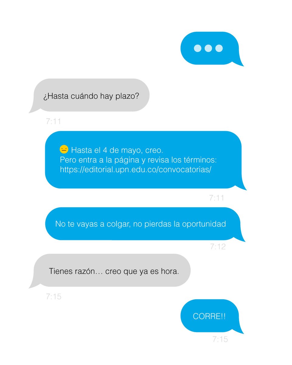 Sabemos que siempre hay “un último ajuste”.
Pero también sabemos que tu trabajo está listo para publicarse.

Postúlate a la convocatoria de libros 2026. Visita la web y conoce los términos de referencia

Tu libro puede empezar aquí. 📖