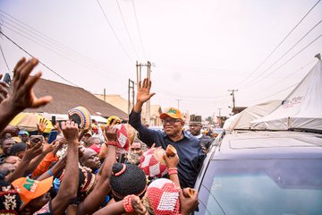 Picture of the day. Peter Obi in Edo.