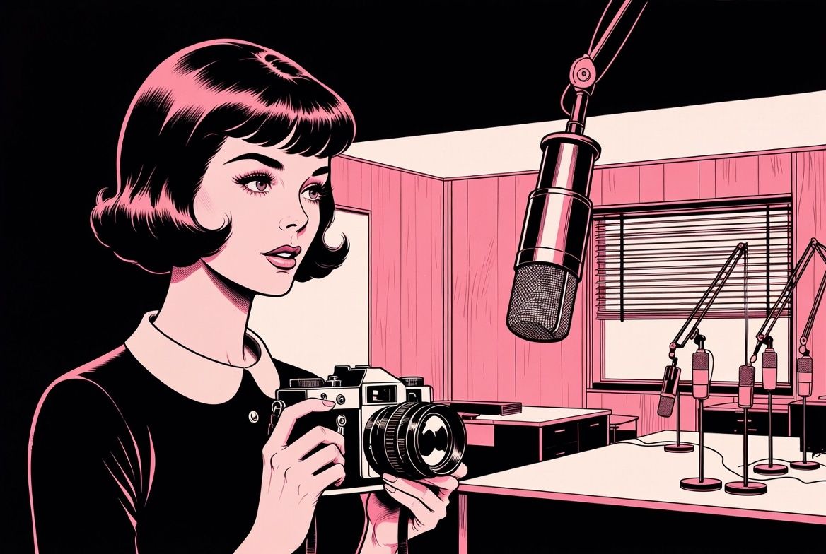 PodcastGlasgow's tweet image. Planning a video podcast? The big question: record straight to camera, or use a video switcher?
Many think "just hit record on prosumer cameras" is fine. But it often turns into a post-production nightmare. Here's why (and the better way) → 2/5
#VideoPodcast #PodcastProduction