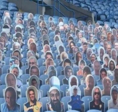 sagar_kc7's tweet photo. Never forget when Leeds fans sent cardboard cut outs to be displayed at their homes games during Covid 19 😭
#Leeds https://t.co/ULvHdrt6sq