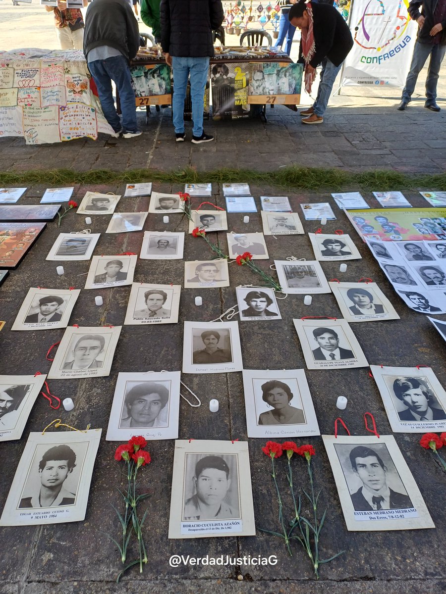 VerdadJusticiaG's tweet image. #25F #Dignidad #MemoriaHistórica
El 25 de febrero se conmemora el Día Nacional de la Dignificación de las Víctimas del Conflicto Armado Interno en Guatemala 🌹

En vivo aquí 👇 
facebook.com/share/v/1865Cc…