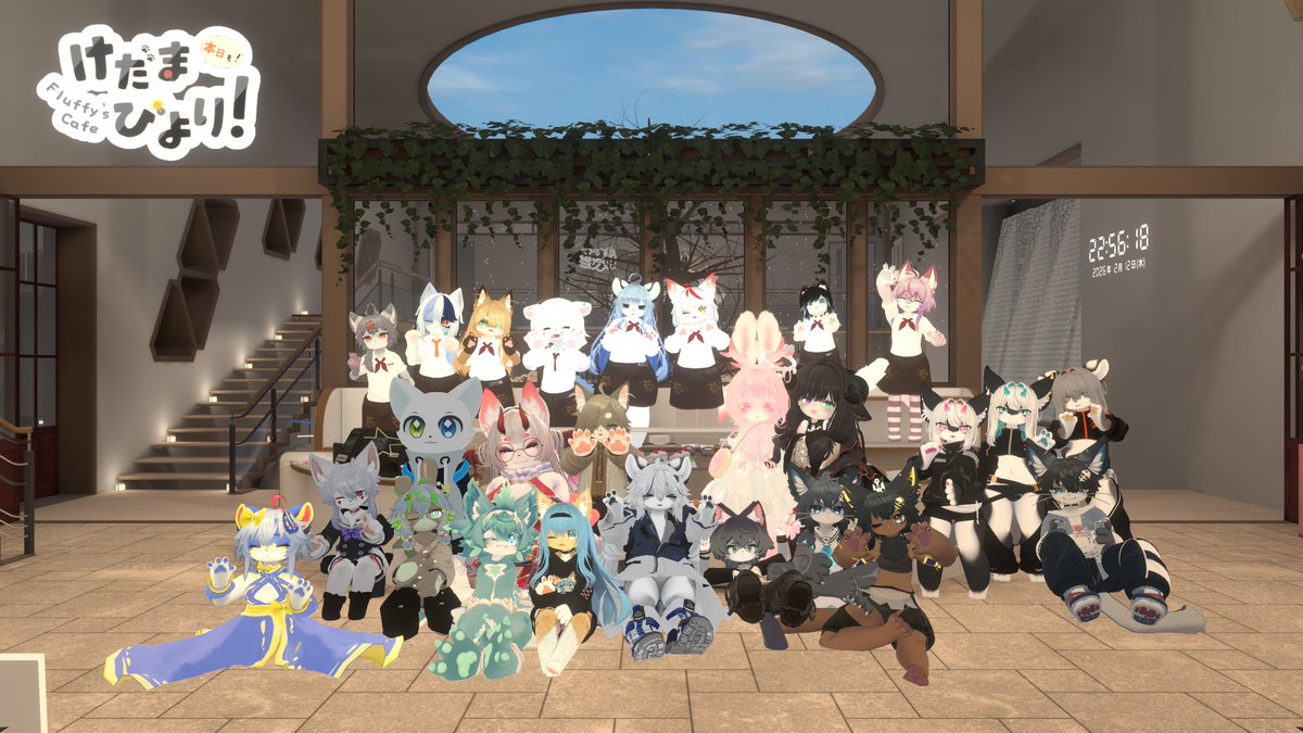 Fluffy's Cafe けだまびより tweet media