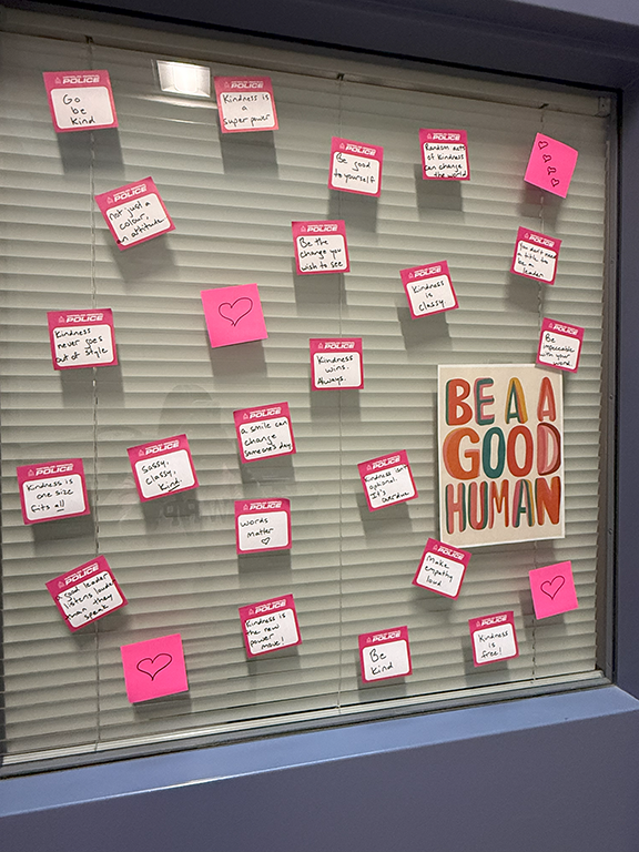 WRPSToday's tweet photo. We’re keeping the kindness going! 💗
Along with wearing pink shirts, members have been sharing positive messages with each other. These are simple reminders that kindness truly makes a difference.
Share your messages, tag us, and use #PostPositive so we can help spread the word.
#PinkShirtDay