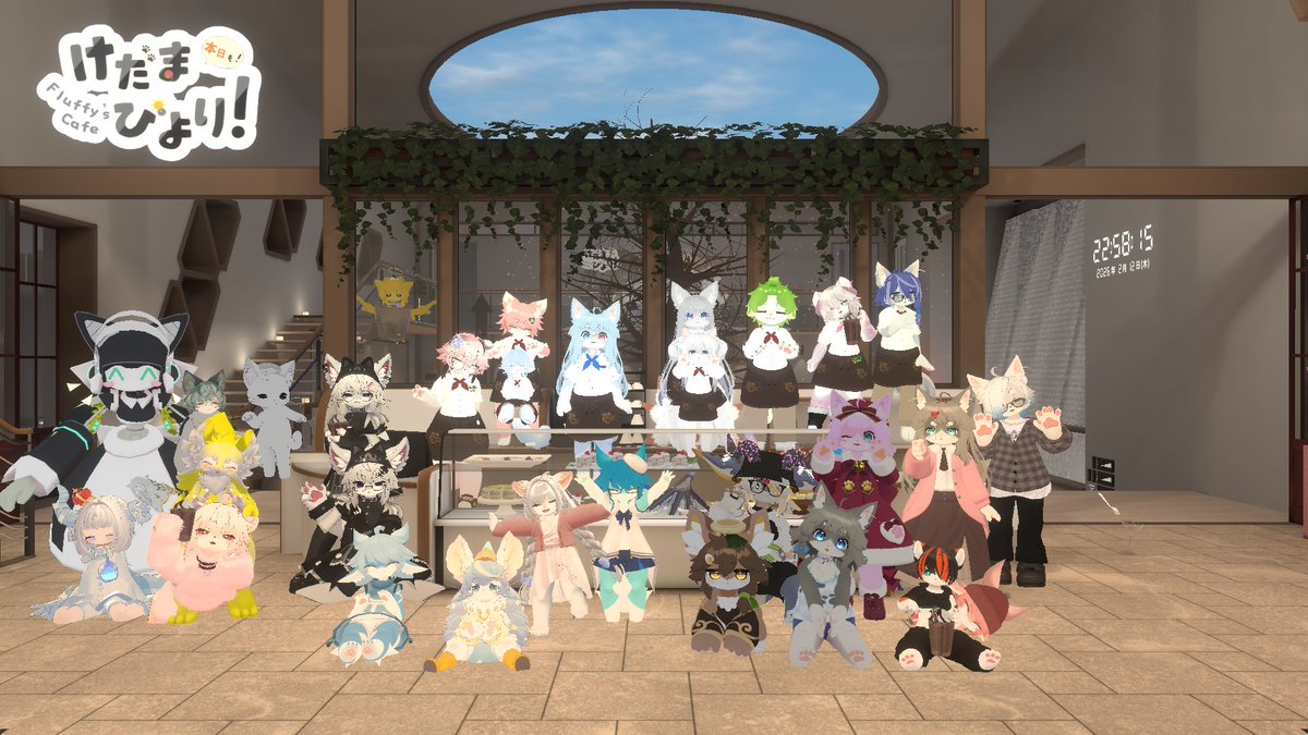 Fluffy's Cafe けだまびより tweet media