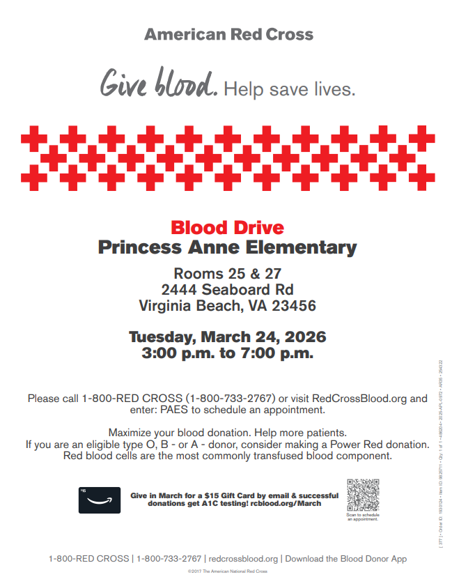 Princess Anne Elementary PTA tweet media