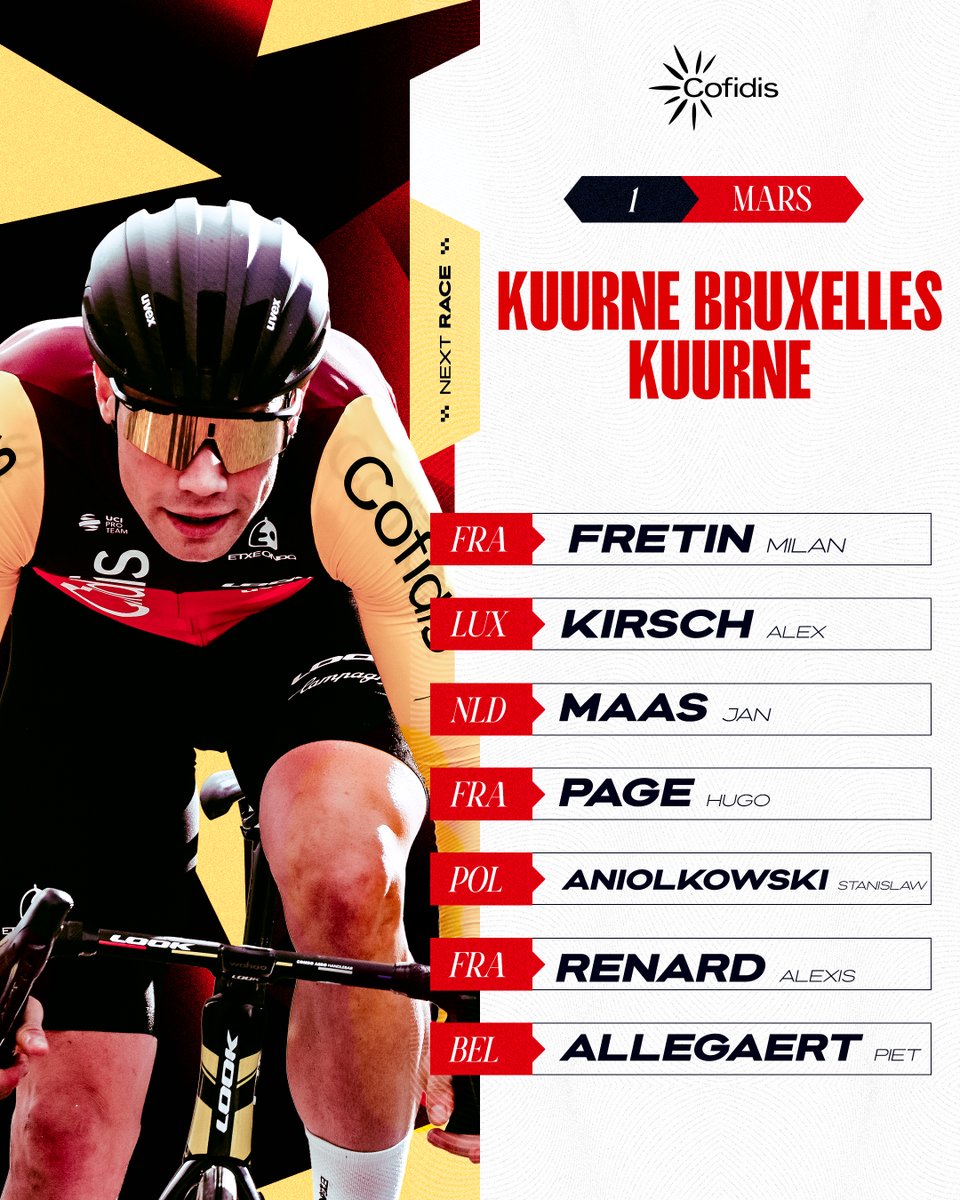 Team Cofidis tweet media