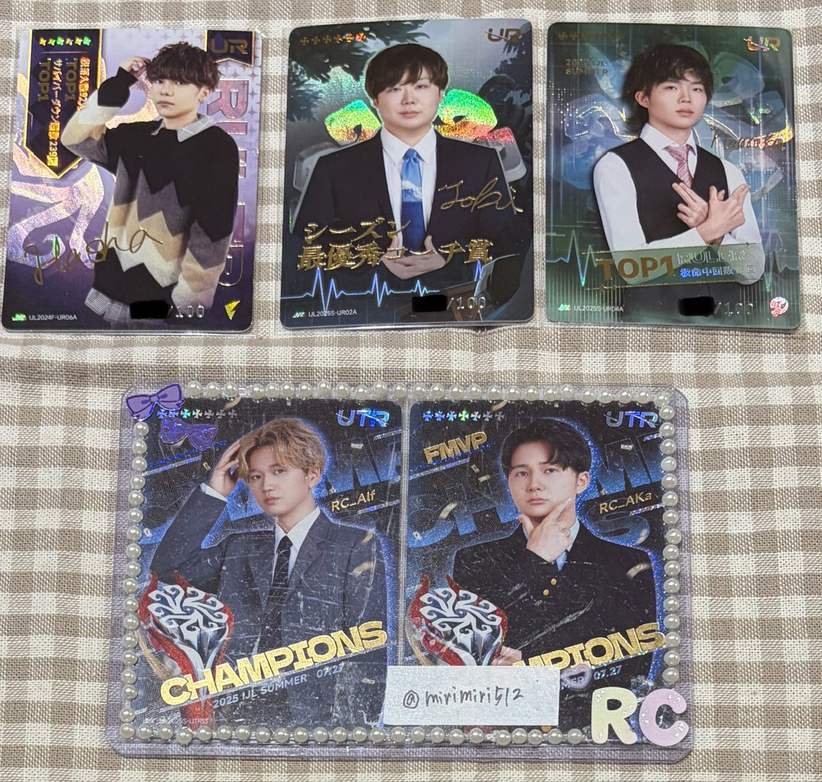 交換 ijl カード 2025 夏季 2024 秋季 サイン 譲:🪽.😷.🍄UR 複製