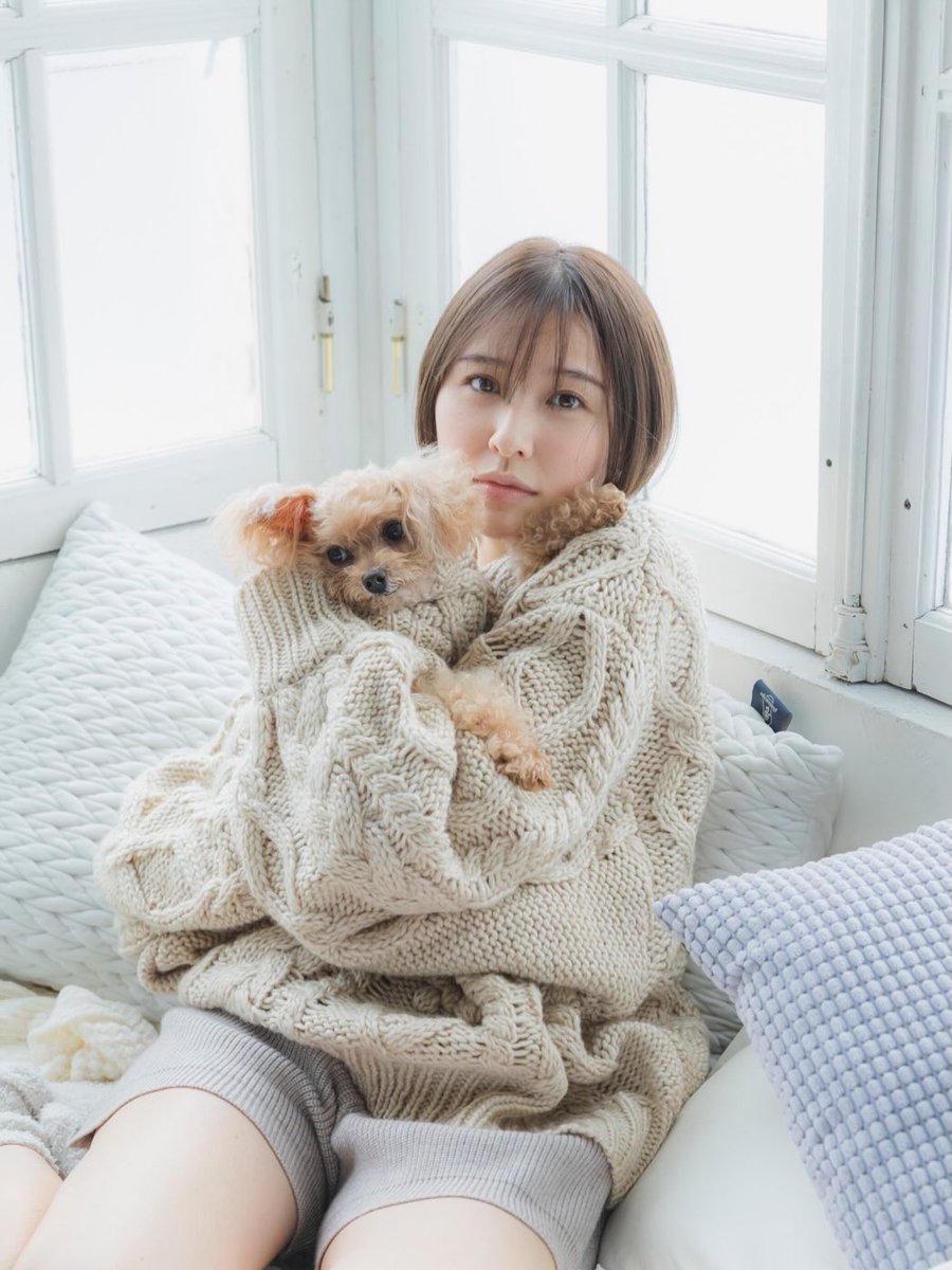 こんなにカワイイのにもう結構なおじいちゃん犬なんだねぇ。 そりゃ