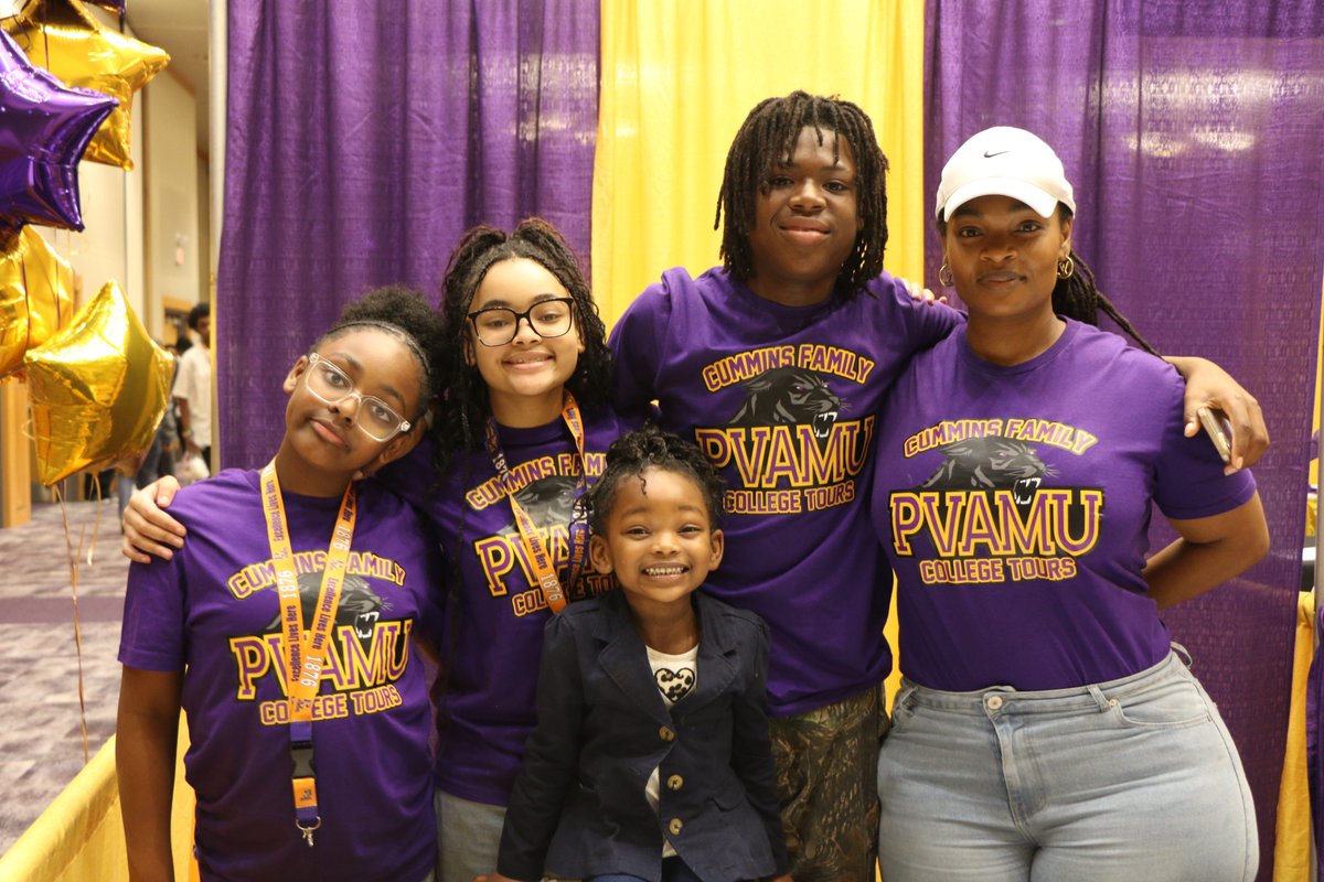 PVAMUAdmissions's tweet photo. From future Panthers to proud alumni, the PVAMU community came together in a big way for Pantherland Day. 

Catch the full story + photos at https://t.co/gt1Li2a1Fu https://t.co/w5ohVvjoIf