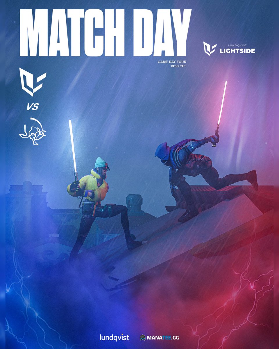 LightsideSWE's tweet photo. In just an hour we play against @AaBesport in @RIVALSLEAGUEVAL 💙

The total standing is 2-1, let's take the playoffs spot 💪
 
Poster made by: @TheCodfatherOg  💙

Lundqvist Lightside vs AaB Esport | 18:30 CET 

#LLSwin #RIVALSLEAGUEVal #LLSval https://t.co/E3VR9cKmUc