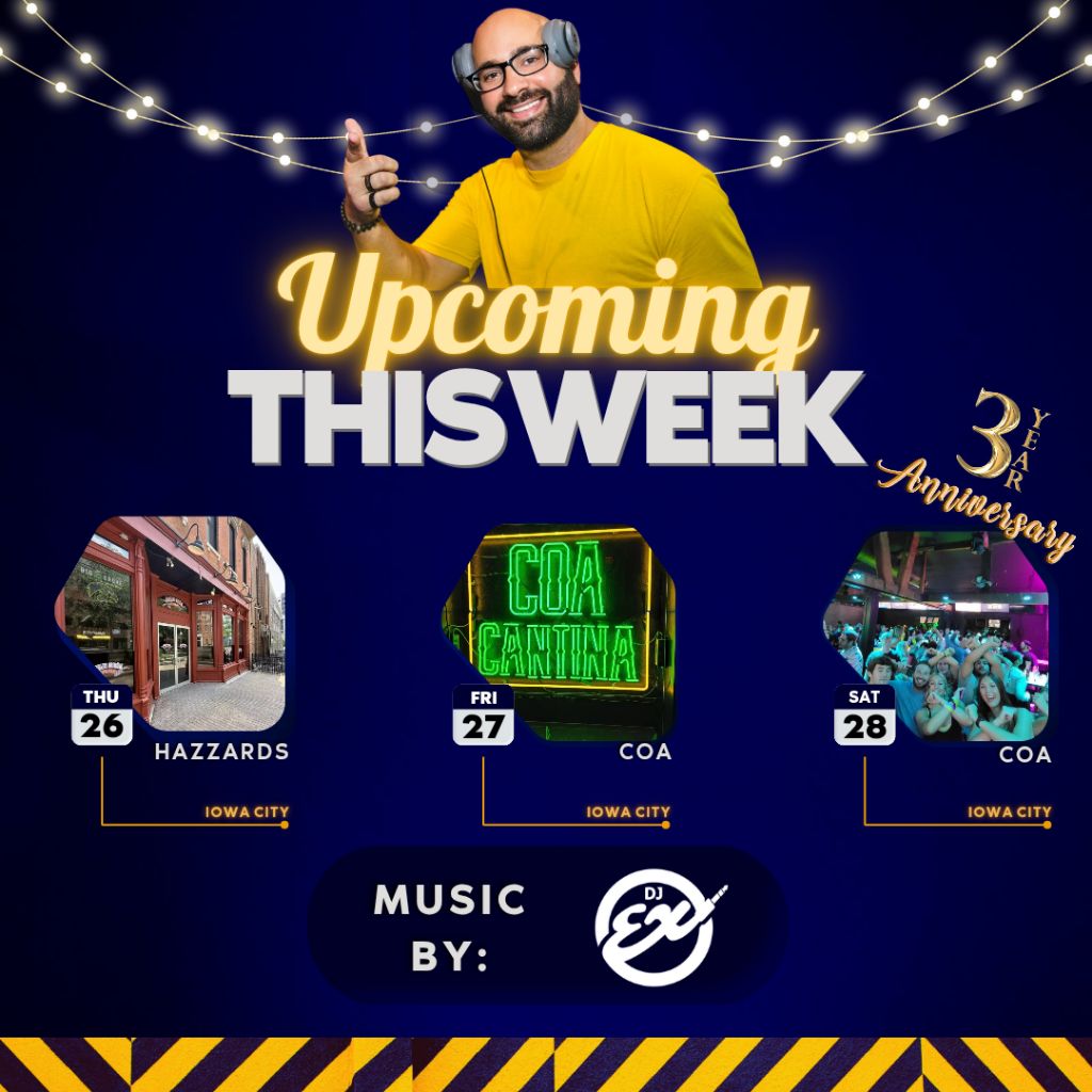 the_dj_ex's tweet photo. We at Hazzards and COA this week https://t.co/STzk3ry6CR
