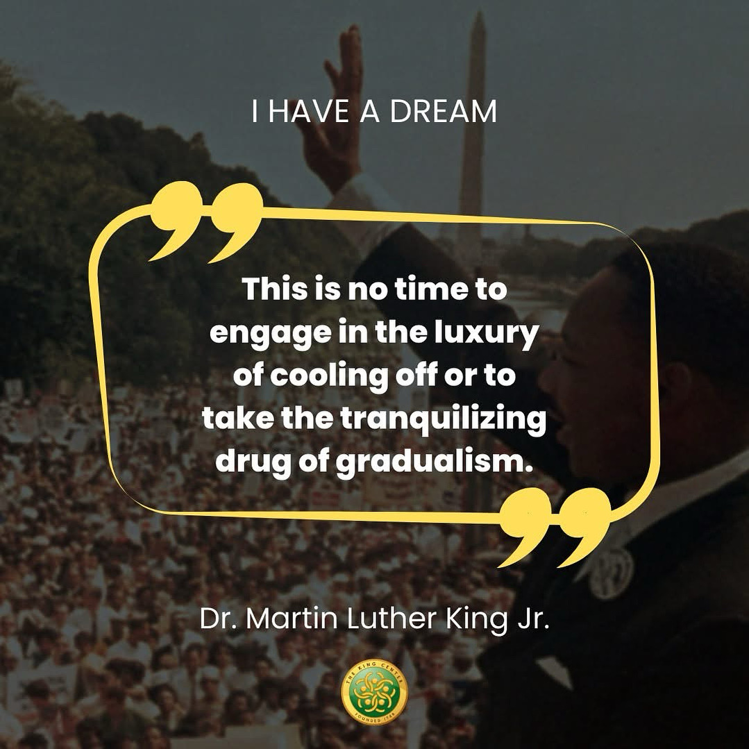 The Martin Luther King, Jr. Center tweet media