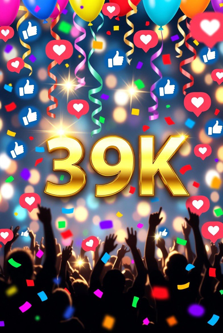 Thank you to everyone who follows me. You are so appreciated. ❤️

Now on to 40K! 🎉🎉🎉