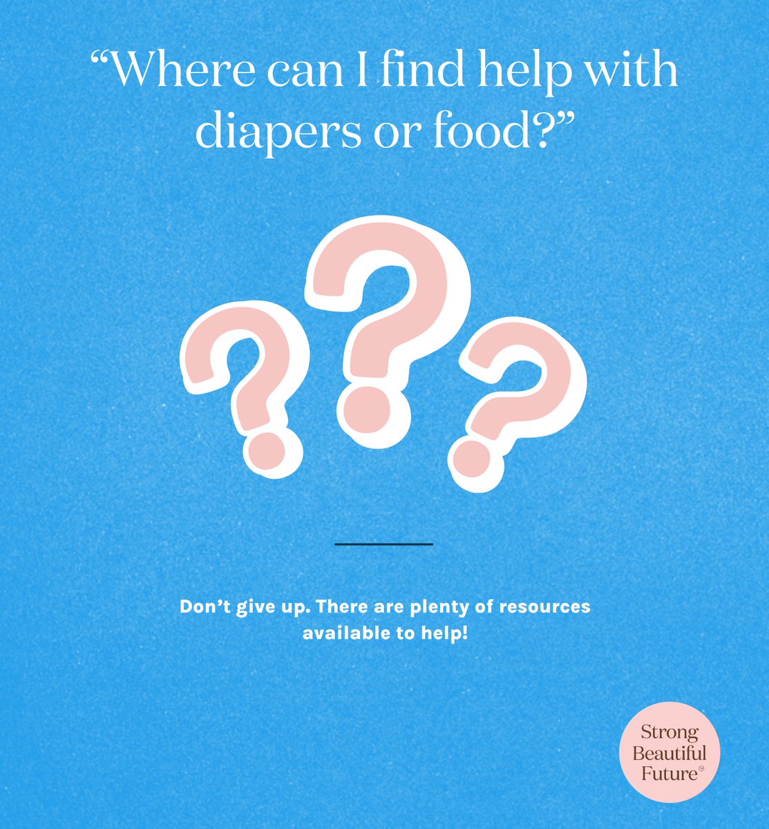 StrongFutureWO's tweet image. Whether it's food, medical care or diapers, there are resources throughout the community that can connect you to help. 

Reaching out for help is a strong step forward. 👐🏾 bit.ly/4mlsYHN

#211 #pregnancyhelp #pregnancyresources #pregnancytips #healthypregnancy