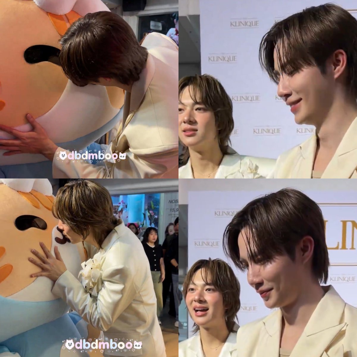 คือพี่สีจุ้บเจ๋งก่อนแล้วนิวมาจุ้บทีหลังแต่ชีไม่รู้ว่าพี่สีจุ้บก่อนแล้วตำแหน่งเดียวกัน ส่วนพี่สีเก้บอาการแต่ฟันกะตุ่ยออกเพิ่นฟินคั้กเด้อสูได้จุ้บเมียทางอ้อมผู้ชายคนนี้รักเมียแบบบริสุทธิ์มาก