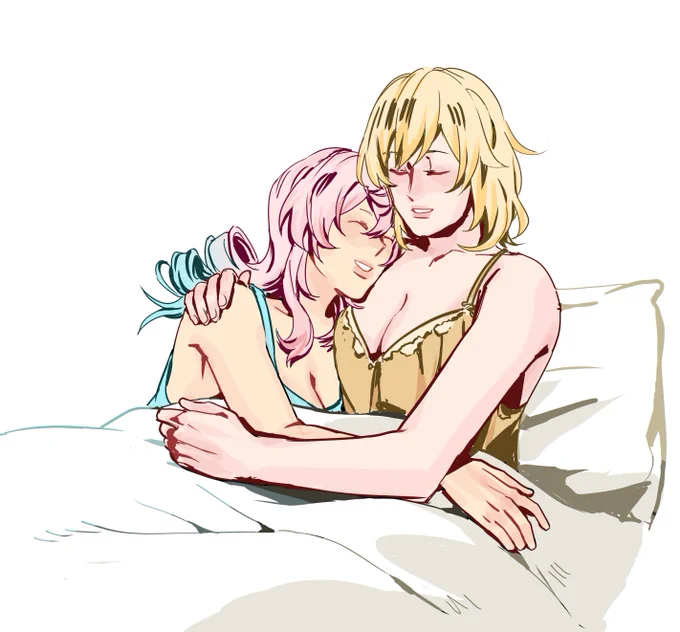 request - aglaea + hyacine, requested by Anchovies_223! thank you so much!