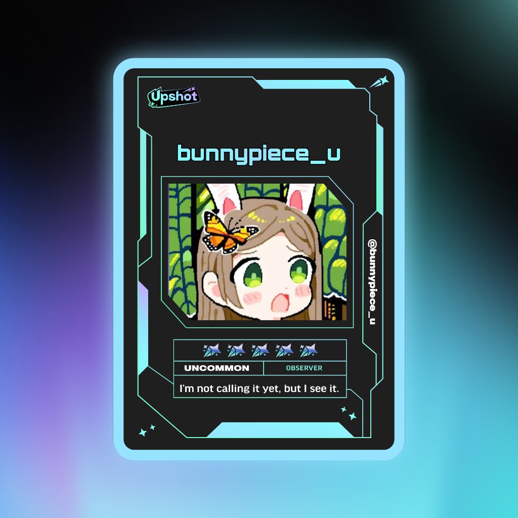 Just ripped my Predictor Card!

Ready to claim instant cash prizes, free packs and more.

Welcome to Prediction Play on <a href="/upshot_cards/">Upshot</a>

Your turn
beta.upshot.cards/?code=edb8dd74