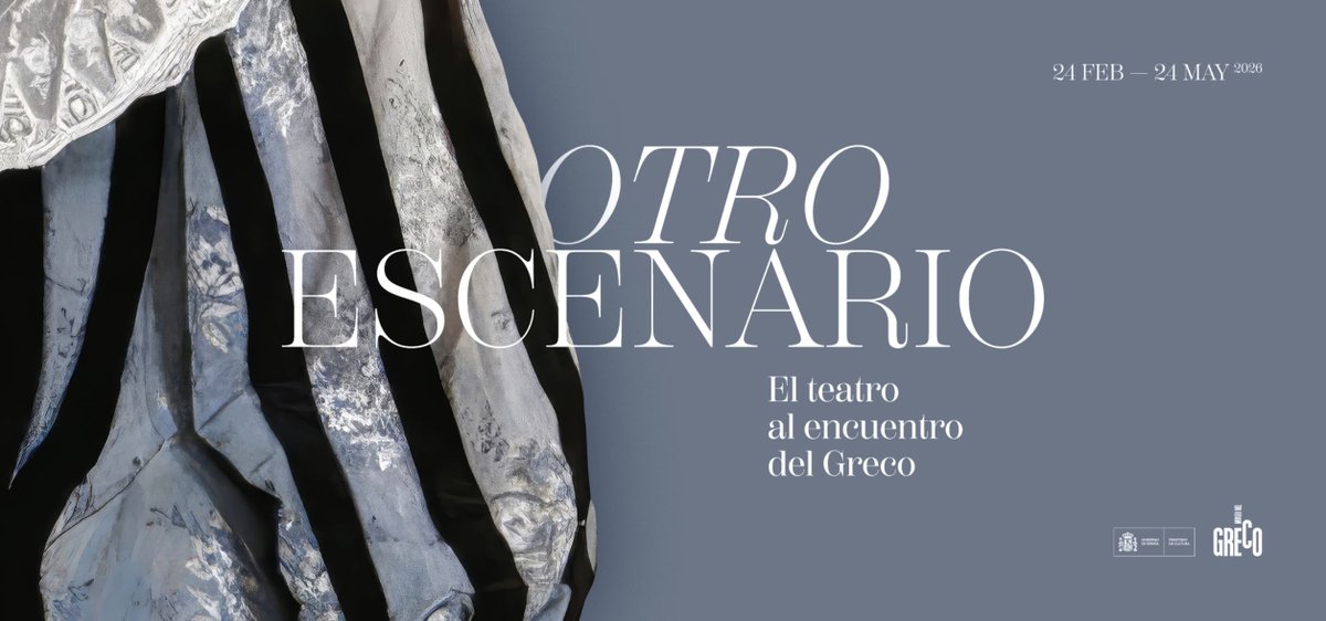 culturagob's tweet photo. 👨‍🎨El @MuseodelGreco recrea el universo del pintor en la exposición 'Otro escenario. El teatro al encuentro del Greco'

🎭 Pintura y teatro se encuentran por primera vez entre su interior gracias a la colaboración con el @mnaescenicas

🗓️Hasta el 24 de mayo https://t.co/SZ7JZ31kBh