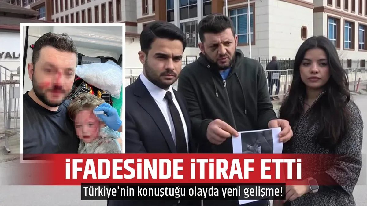 tgrthabertv's tweet photo. Türkiye'nin konuştuğu olayda 'itibar suikastı' tepkisi! Saldırgan suçunu itiraf etti: 'Amacım babaya vurmaktı, çocuğa denk geldi' https://t.co/E6PWlg6RCB https://t.co/43xLMIXSaO
